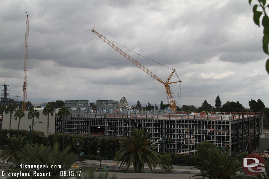 9.15.17 - An overview of the Battle Escape Building from the Mickey and Friends Parking Structure.