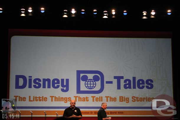 The first presentation of the morning was done by Imagineers Jason Surrell, Alex Wright and Jason Grandt.